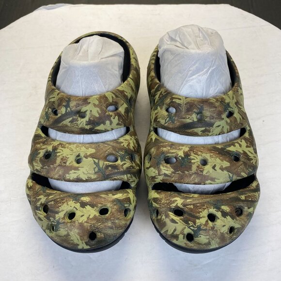 Keen Yogui Arts Slipper Men\'s Shoes Camo Green 1002034 Mens comfort Size 7 New main image 13